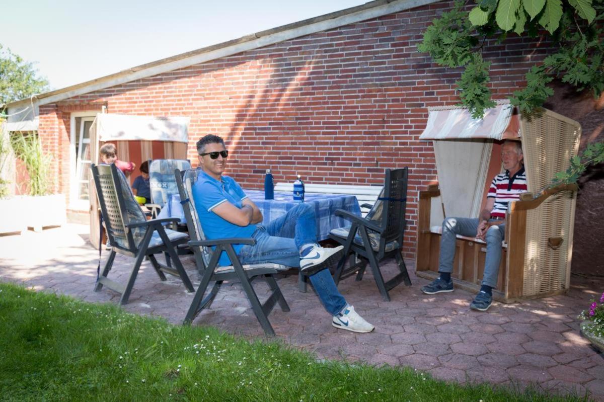 뉴할링거지어 Friesenhof Janssen - Urlaub Auf Dem Bauernhof 아파트 외부 사진
