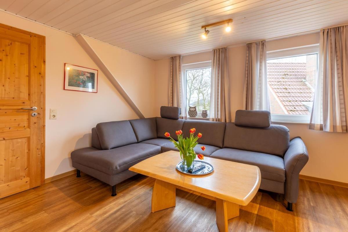 뉴할링거지어 Friesenhof Janssen - Urlaub Auf Dem Bauernhof 아파트 외부 사진